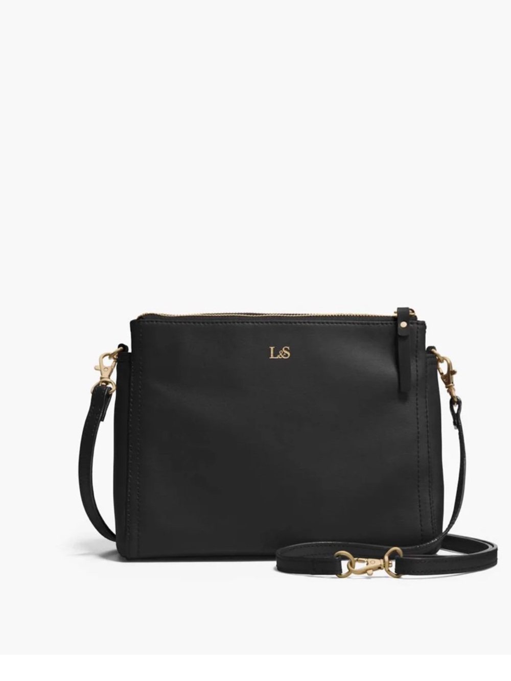 Lo & Sons ‘Pearl’ Leather Crossbody Bag